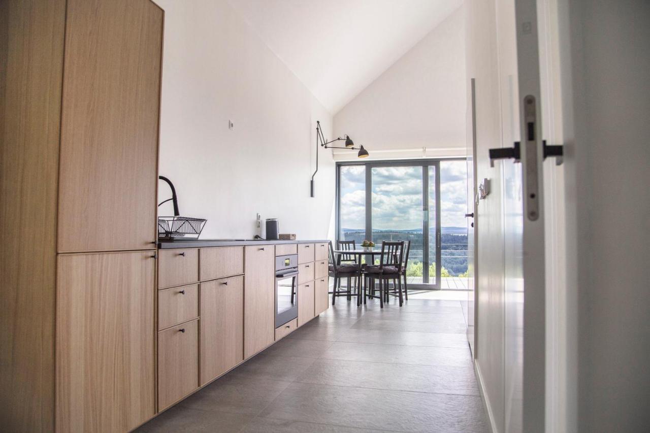 Villa Relax With Swimming Pool And Mountain View Bukow Exteriör bild