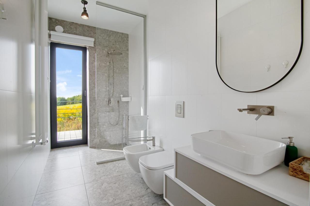 Villa Relax With Swimming Pool And Mountain View Bukow Exteriör bild