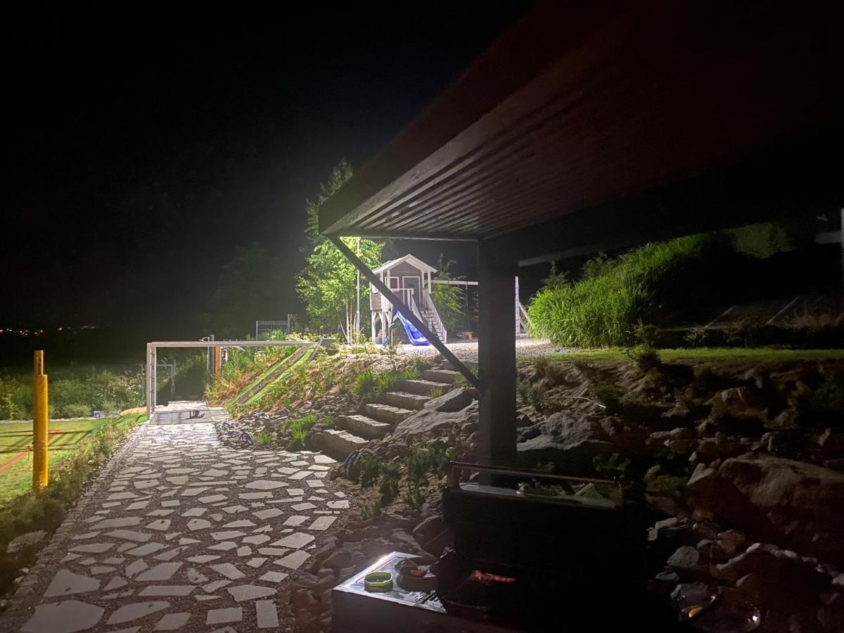 Villa Relax With Swimming Pool And Mountain View Bukow Exteriör bild
