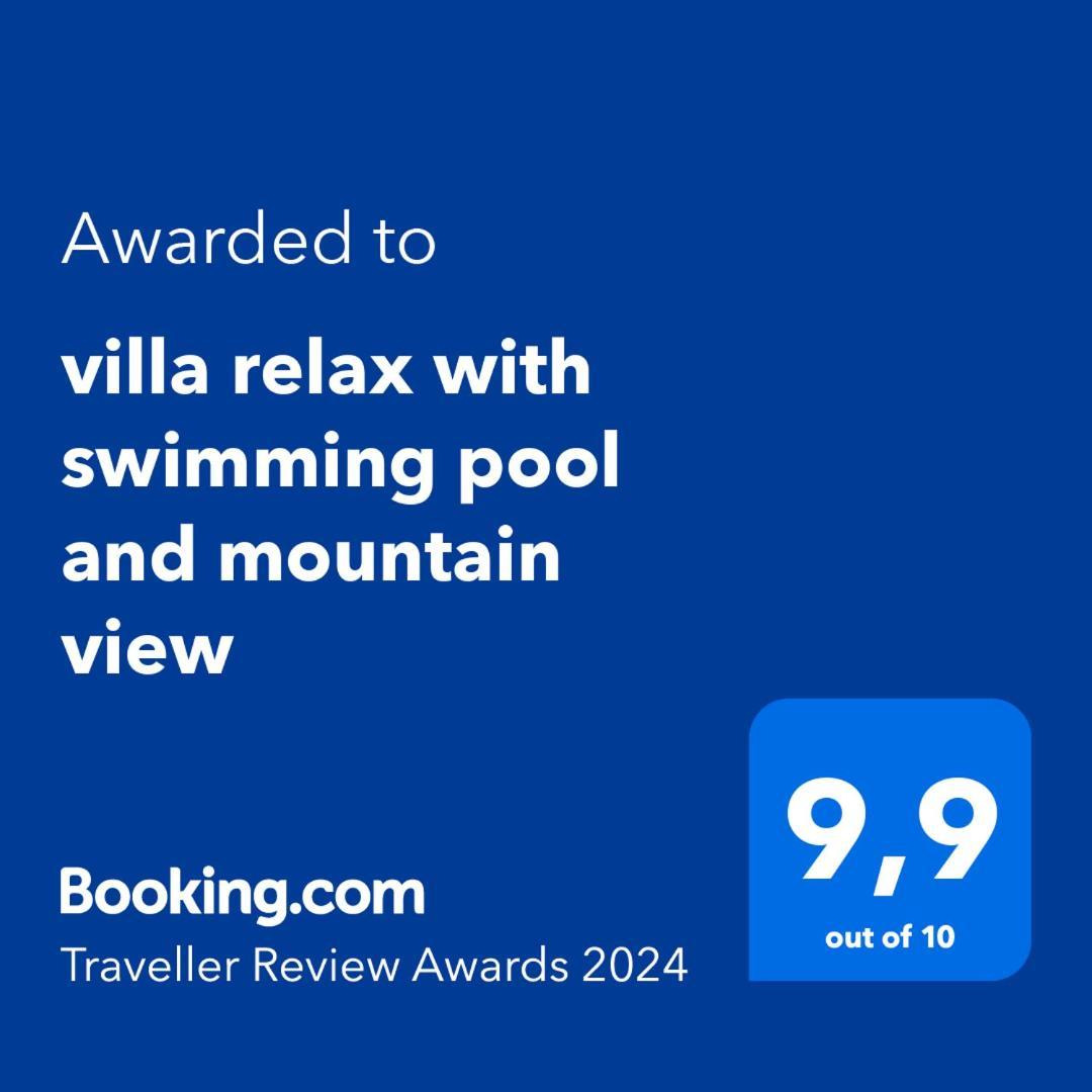 Villa Relax With Swimming Pool And Mountain View Bukow Exteriör bild