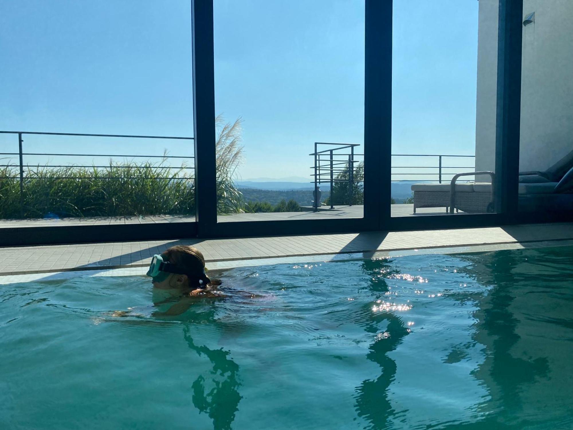 Villa Relax With Swimming Pool And Mountain View Bukow Exteriör bild