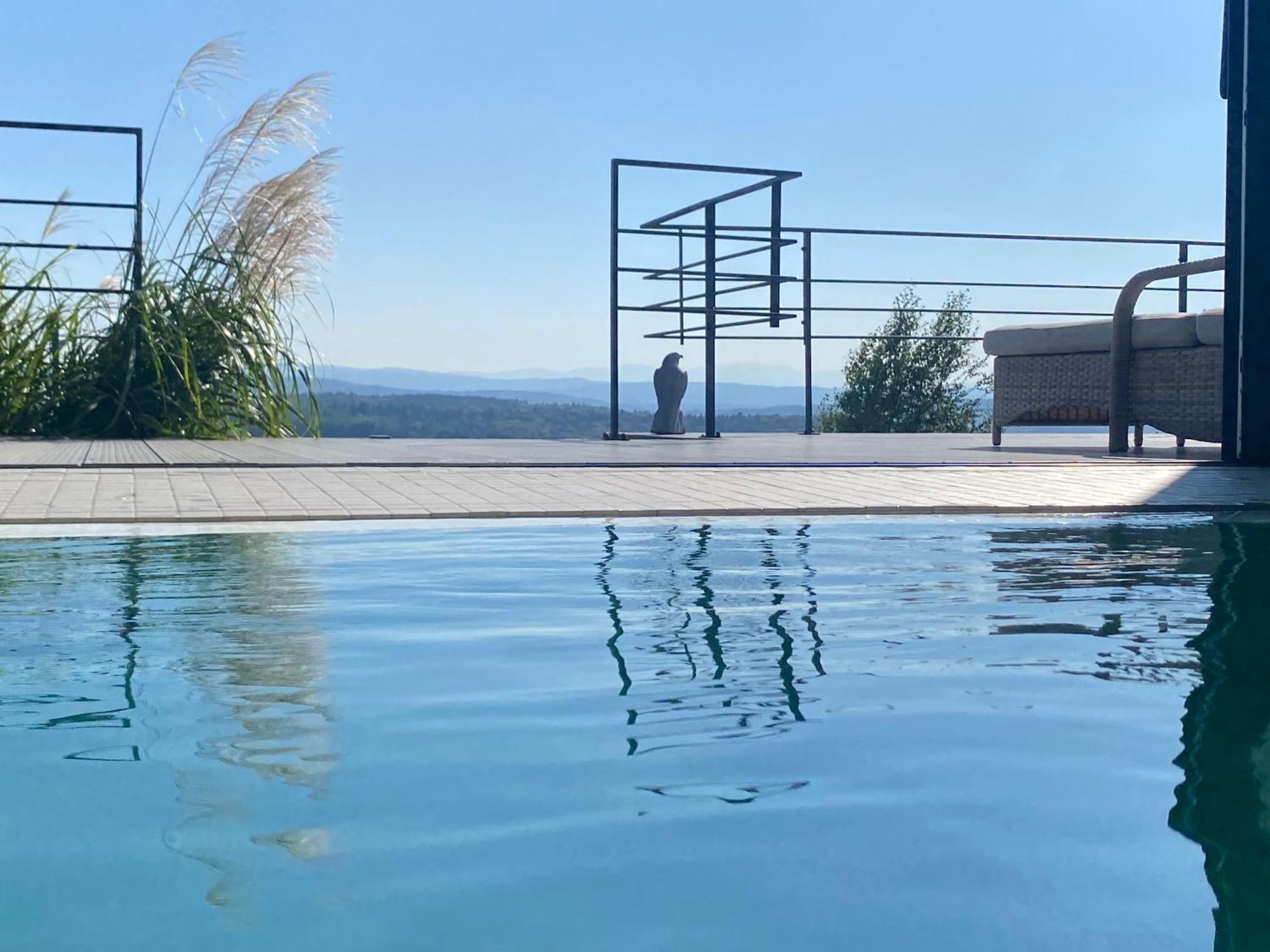 Villa Relax With Swimming Pool And Mountain View Bukow Exteriör bild