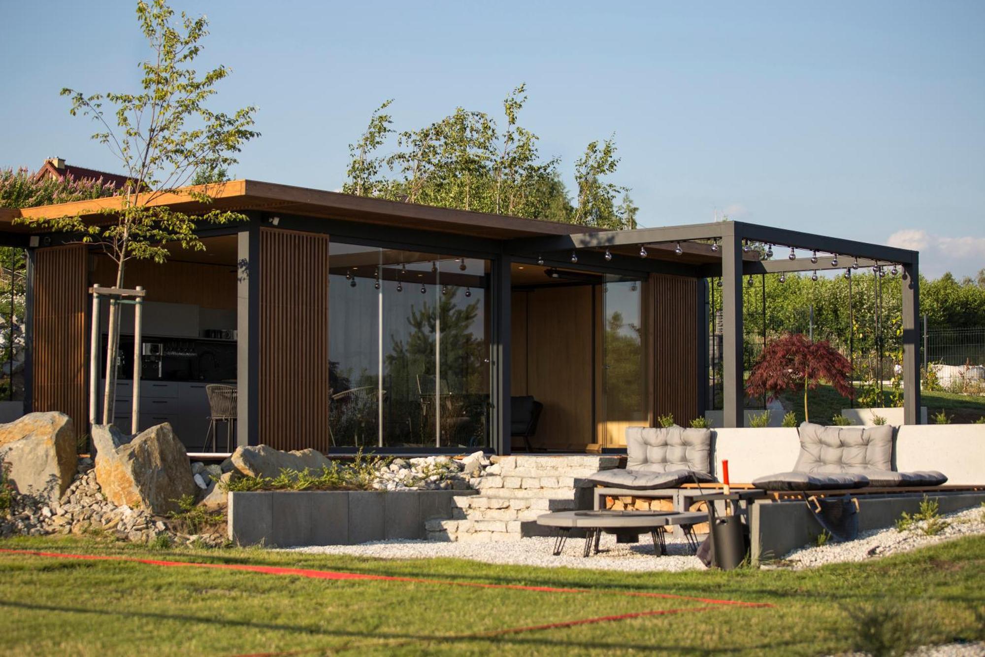 Villa Relax With Swimming Pool And Mountain View Bukow Exteriör bild