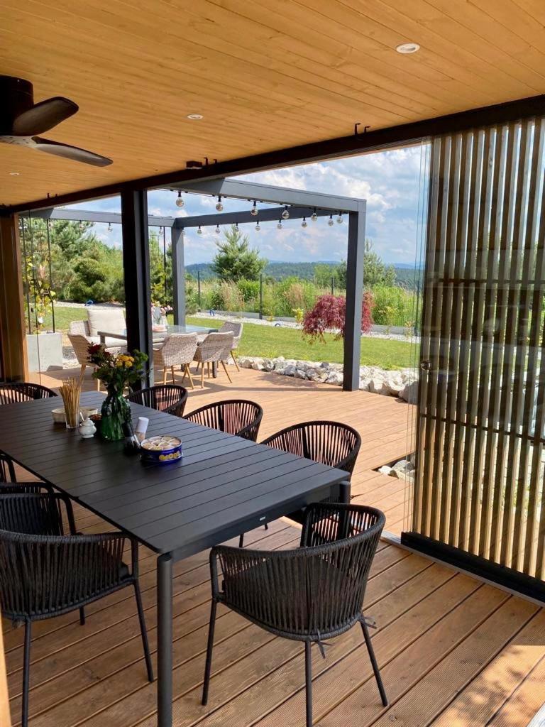 Villa Relax With Swimming Pool And Mountain View Bukow Exteriör bild